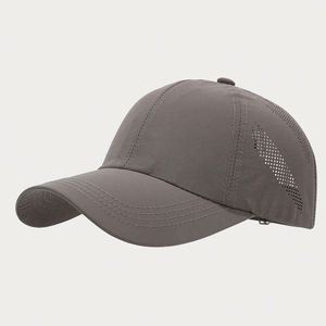 Casquettes de baseball légères à séchage rapide en gros en stock – Casquettes de sport d'été pour femmes, idéales pour la course à pied - Product Image 3