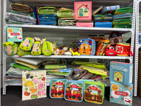 Juego de Juguetes Educativos de Fieltro con Animales de Granja Montessori, Tapete de Juego para Preescolar, Kit de Aprendizaje Temprano Interactivo para Niños