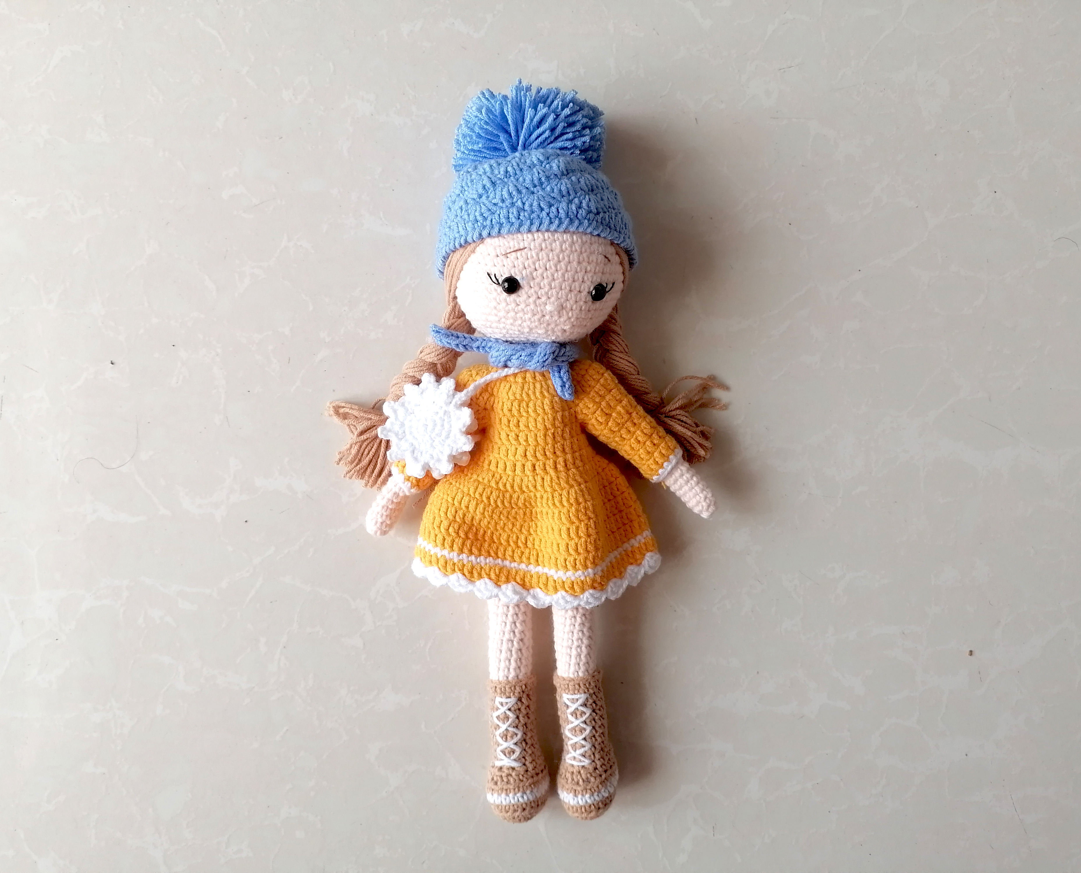 Giocattolo Di Peluche Imbottito | Bambola Morbida Coccolosa E - Foto 10