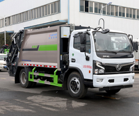 Camion compacteur de déchets 4x2 15m à transmission manuelle, moteur diesel Euro 6, avec boîte de vitesses pour la collecte des ordures urbaines