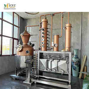 Attrezzatura automatica completa per distilleria domestica da 500L attrezzatura per distilleria di Micro alcol per Wine Whiskey Vodca - Product Image 2