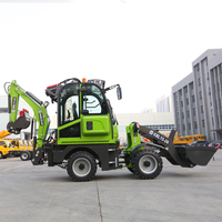Chargeuse-pelleteuse haute performance avec transmission intégrale pour la construction et les travaux de terrassement