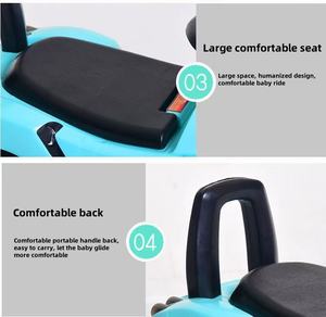 Fabrik besten Preis Kunststoff Kinder Schiebe auto/Kinder Rutsche Spielzeug auto 4 Räder Kinder Rutsche Fahrt auf Auto Beliebt - Product Image 4