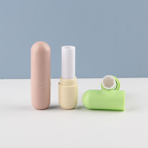 Emballage de bâton à lèvres ovale vide personnalisé Tubes de <span class=keywords><strong>baume</strong></span> à lèvres emballage cosmétique Chapstick - Product Image 5