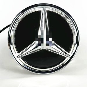 Luz de Logotipo RGB para Automóviles Mercedes Benz C E GLA CLA B GLC GLE GLS, Control por Aplicación, Lámpara de Logotipo Dinámica Iluminada Automáticamente - Product Image 3
