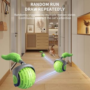 Nouvelle balle intelligente électronique interactive pour animaux de compagnie, rechargeable par USB, jouet automatique pour chat, balle roulante intelligente pour chaton - Product Image 3