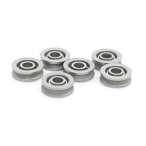 ลูกปืนเม็ดกลมร่องลึกแบบเปิดขนาดเล็ก S682 สแตนเลส รูปตัวยู 2*6.1*2 มม. สำหรับทดสอบการทนทานต่อละอองน้ำเกลือ - Product Image 2