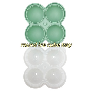 Bandeja de Hielo de Silicona Grande de 6 Cavidades, Bloques de Hielo Gigantes de Fusión Lenta para Bebidas Frías - Product Image 2