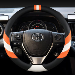 <span class=keywords><strong>Funda</strong></span> para <span class=keywords><strong>Volante</strong></span> de Coche de 38 cm, <span class=keywords><strong>Funda</strong></span> de Cuero Trenzado para <span class=keywords><strong>Volante</strong></span>, <span class=keywords><strong>Funda</strong></span> Universal para <span class=keywords><strong>Volante</strong></span>, Accesorios para Coche - Product Image 3