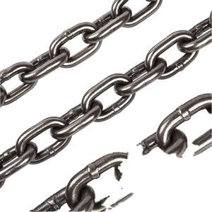 Catena di Ancoraggio Calibrata Zincata a Caldo DIN766 ISO4565 per Uso Marino Accessori per Ancoraggio Nautico da 8mm per Yacht e Imbarcazioni - Product Image 1