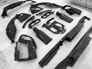 Garniture d'accessoires <span class=keywords><strong>de</strong></span> voiture pour Ferrari 812 <span class=keywords><strong>en</strong></span> <span class=keywords><strong>tissu</strong></span> <span class=keywords><strong>de</strong></span> fibre <span class=keywords><strong>de</strong></span> carbone véritable <span class=keywords><strong>de</strong></span> style OEM - Product Image 6