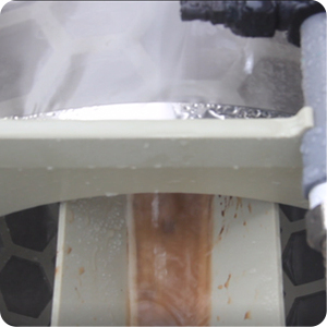 Filtre à tambour rotatif Cowater RDF-05 1320 GPH 5 T/HR en plastique PP 70 microns pour bassin à koï et aquaculture - Product Image 4