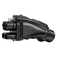 Adaptateur CCS2 vers Cahdemo 300A 1000V, station de charge rapide standard japonaise, à utiliser pour les voitures électriques
