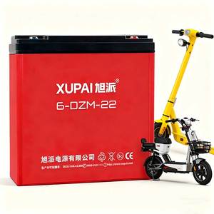<span class=keywords><strong>Batterie</strong></span> de <span class=keywords><strong>moto</strong></span> au plomb-acide XUPAI OEM, étanche, 6-DZM-22, <span class=keywords><strong>12V</strong></span>, 22Ah - Product Image 1