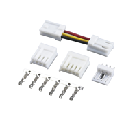 Conjunto de cable con sensor, con código de colores, para electrodomésticos, cobre desnudo, bloque de terminales de tornillo, alta temperatura, 0,3 m