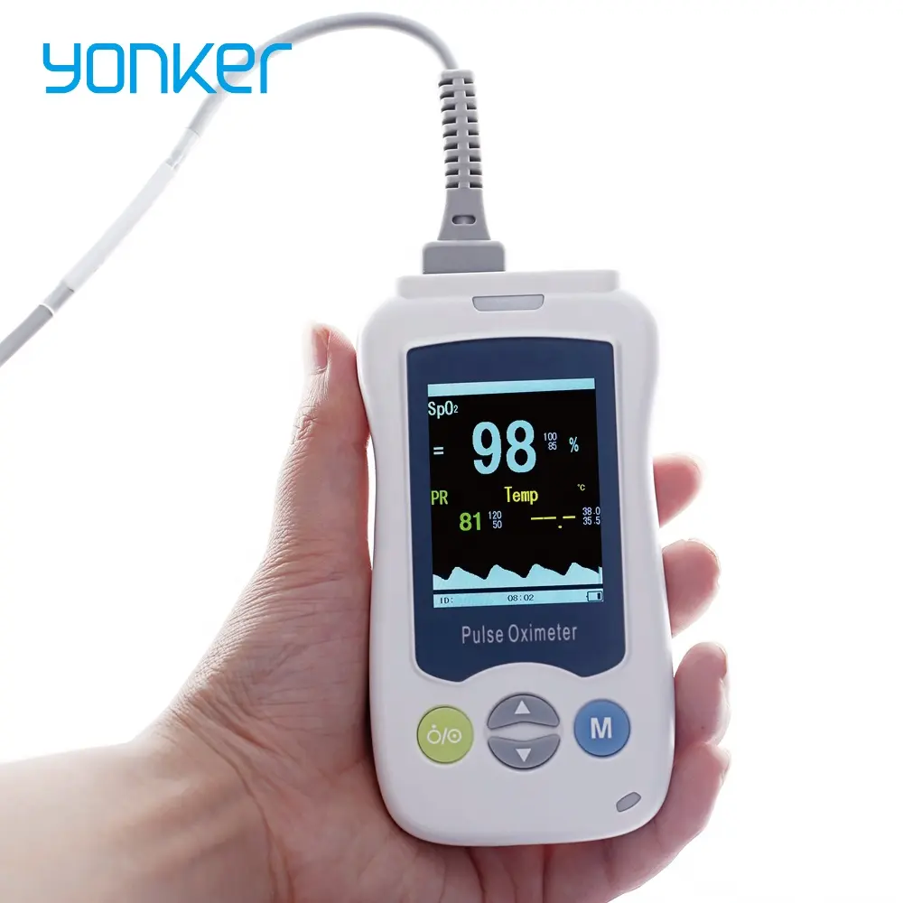 Yonker 2.4inch Lcd Neonatal Fingertip Oximetry Oximetro Monitor Spo2 Handheld Paediatric Pulse Oximeter Infant