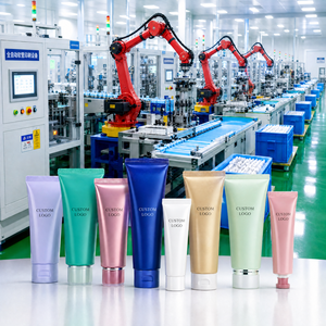 Tubes souples de luxe en aluminium doré 200 ml OEM/ODM avec logo personnalisé, tubes cosmétiques vides pour après-shampoing et crème corporelle - Product Image 3
