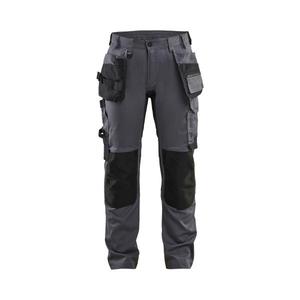 BLAKLADER - 713218329600D22 Pantalones artesanos para mujer con elástico Gris medio-PANTALÓN DE TRABAJO EAN 7330509924297 - Product Image 4