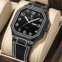 Montres à quartz POEDAGAR 608, style étudiant, boîtier en métal inspiré des bandes dessinées, résistantes à l'eau pour le mouvement