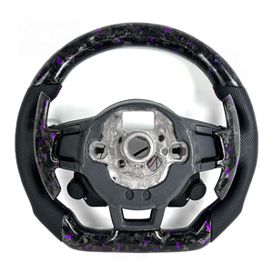 <span class=keywords><strong>Volante</strong></span> de Fibra de Carbono Forjado LED Personalizado para Volkswagen vw Serie GTI/Serie Golf 7R <span class=keywords><strong>Mk7</strong></span> <span class=keywords><strong>Mk7</strong></span>.5 <span class=keywords><strong>GLI</strong></span> con Botón de Arranque R8 - Product Image 6