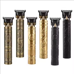 Máquina de Cortar Cabello Eléctrica Vintage Profesional, <span class=keywords><strong>Afeitadora</strong></span> y Recortadora para Hombres, Máquina de Corte de Barba USB - Product Image 6