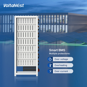 แบตเตอรี่ VoltaNest 64KWH 80KWH 96KWH 112KWH 100KWH Lifepo4 สำหรับจัดเก็บพลังงาน แบตเตอรี่ลิเธียมไอออนแรงดันสูงแบบติดตั้งบนชั้นวาง สำหรับใช้งานเชิงพาณิชย์ - Product Image 3