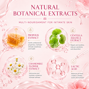 Ensemble de soins féminins prébiotiques Kormesic Private Label, soins intimes pour femmes, gel lavant féminin halal naturel, crème nettoyante douce - Product Image 4
