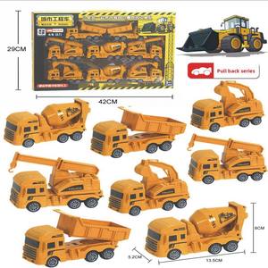 Enfants éducatifs ABS plastique moulé sous pression <span class=keywords><strong>jouet</strong></span> voiture pull-back apprentissage précoce modèle <span class=keywords><strong>militaire</strong></span> camion de pompiers 1:64 échelle boîte-cadeau - Product Image 1