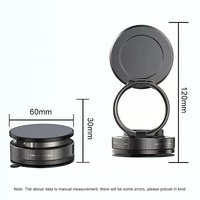 Support Magnétique Pliable à Ventouse Rotative 360 pour Téléphone Portable Maison Bureau Voiture Mur Salle de Bain Écran Tableau de Bord Fenêtre