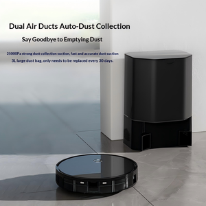 Robot Aspirador Inteligente 3 en 1 con Función de Fregado, Recolección Automática de Polvo y Autolimpieza para el Hogar - Product Image 2