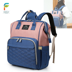 <span class=keywords><strong>Sac</strong></span> à <span class=keywords><strong>langer</strong></span> imperméable, <span class=keywords><strong>sac</strong></span> à dos de voyage avec station de change portable, grande capacité, <span class=keywords><strong>sac</strong></span> pour bébé avec port de charge USB - Product Image 4