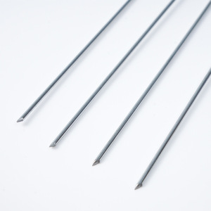 Piquets de fixation en acier inoxydable en forme de U pour jardinage, <span class=keywords><strong>pelouse</strong></span>, serre, paillis plastique et contrôle des mauvaises herbes - Product Image 1