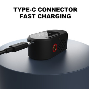 Smart Air Pump Tire Inflator Portable Wireless Electric Bike Bicycle Mini Charger With LED Light And Pressure Detection - Product Image 3
