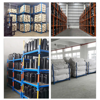 Étagère de rangement en acier à 5 niveaux, durable, empilable, pliable, à roulettes, pour entrepôt frigorifique, garage, stockage de pneus, avec protection antirouille