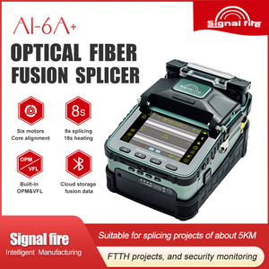 Máquina de Empalme de Fibra Óptica AI-6A de Alta Calidad para Instalación de Cable FTTH, Compatible con Redes 4G, 3G y PoE - Product Image 4