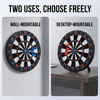 Jeu de fléchettes d'extérieur en plastique durable et écologique de 41 cm - Prix promotionnel