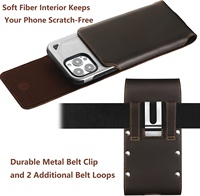 Sac à usage spécial, pochette de voyage personnalisée pour téléphone portable avec clip de ceinture en métal pour iPhone 14 Pro Max étuis pour téléphone portable