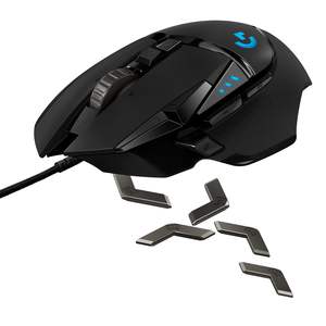 <span class=keywords><strong>Logitech</strong></span> <span class=keywords><strong>G502</strong></span> Hero Souris de jeu PC haute performance Éclairage RVB Poids réglable Souris programmable 16000 Dpi - Product Image 4