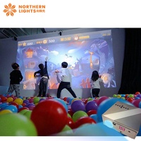 Jeu de balle interactif 3D pour enfants Jeu de projection murale Jeux de projection interactifs