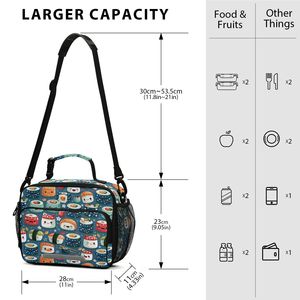 Cute Musubi Design Cooler Bag School Kids Children's <b>Lunch</b> <b>Box</b> Waterproof <b>Insulated</b> Thermal Bento <b>Lunch</b> Bag for Kids - Product Image 2