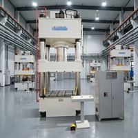 Prensa Hidráulica de Cuatro Columnas YQ32-400T Directa de Fábrica para Uso en Construcción, con Motor PLC, Bomba de Engranajes, Alta Precisión y Eficiencia