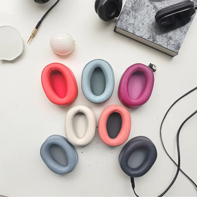 High Quality Protein Leather Replacement Ear Pads for MDR- 100ABN WH-H900N Headphones Headset Ear Cushion Repair Parts