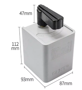 Sunnyskar 15Amp 110V 220V/380V Interruptor De Tambor Invertido A Prueba