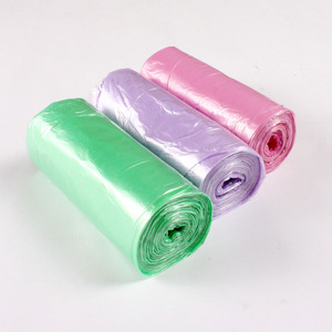 Richer Disposable Biodegradable Side Gusset Trash <b>Bags</b> with Flat <b>Sealing</b> PE/Compostable Material - Product Image 5