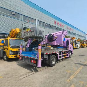 Camion de travail aérien Isuzu 33m avec bras et châssis en acier au manganèse haute résistance pour l'entretien des infrastructures extérieures - Product Image 5