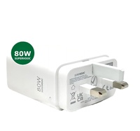 Cargador de Pared Rápido Super VOOC de 80W 100W 120W, Kit de Adaptador de Corriente con Cable USB-C, Bloque de Carga de Alta Velocidad para Teléfonos OnePlus OPPO
