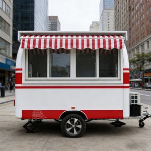 Carros de Comida Móviles, Doner Kebab, Venta de Comida Rápida, Camioneta de Café, Remolque, Cocina Móvil al Aire Libre, Camión de Comida Totalmente Equipado - Product Image 4