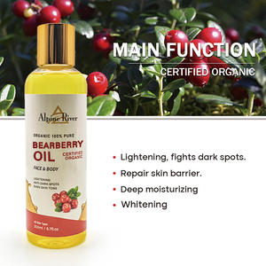 Etiqueta privada vegana vitamina C productos para el cuidado de la piel blanqueamiento de la piel incluso el tono de la piel ACEITE DE Arbutina Aceite Corporal de gayuba para piel negra - Product Image 3