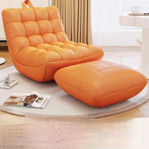 Balcony Lounge Chair Modern Lazy Sofa Chair Leisure Sofa Caterpillar Sofa <b>Bean</b> <b>Bag</b> Chair for Living Room Tatami - Product Image 6