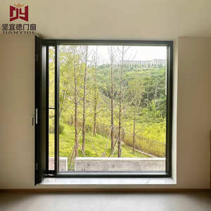 Fenêtre en verre et aluminium pour balcon, pour une fluidité intérieure-extérieure sans obstacle et une extension de l'espace de vie - Product Image 1